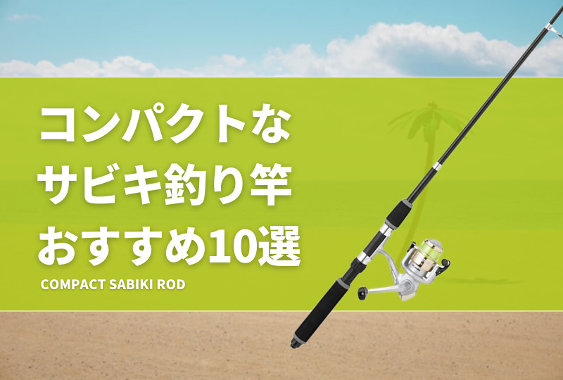コンパクトなサビキ釣り竿おすすめ10選！携帯性に優れた持ち運びやすい 