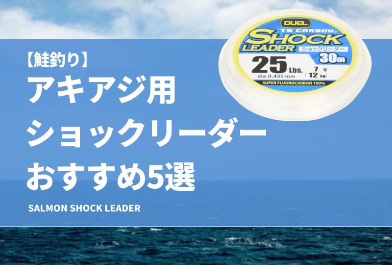 【鮭釣り】アキアジ用ショックリーダーおすすめ5選！結び方や必要性も解説！ | タックルノート